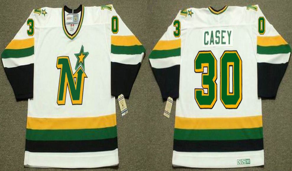 2019 Men Dallas Stars #30 Casey White CCM NHL jerseys->dallas stars->NHL Jersey